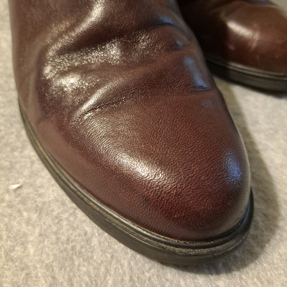 Ariat Womens Western Ankle Fashion Dress Boots Brown Buckle 12525 Size 6.5 - Picture 7 of 12